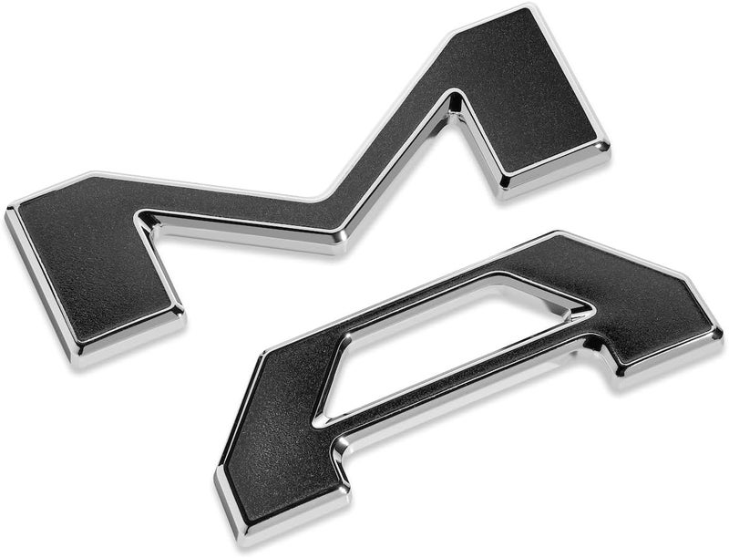 EyeCatcher PRO Premium Tailgate Letter Inserts Compatible with 2016-2023 Tacoma (Charcoal and Chrome) - Image 2